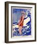 1920s France La Vie Parisienne Magazine Cover-null-Framed Giclee Print