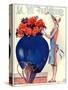 1920s France La Vie Parisienne Magazine Cover-null-Stretched Canvas