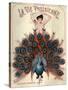 1920s France La Vie Parisienne Magazine Cover-null-Stretched Canvas