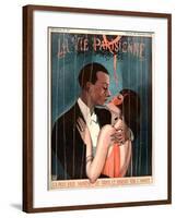 1920s France La Vie Parisienne Magazine Cover-null-Framed Giclee Print