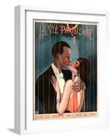 1920s France La Vie Parisienne Magazine Cover-null-Framed Giclee Print