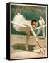 1920s France La Vie Parisienne Magazine Cover-null-Framed Stretched Canvas