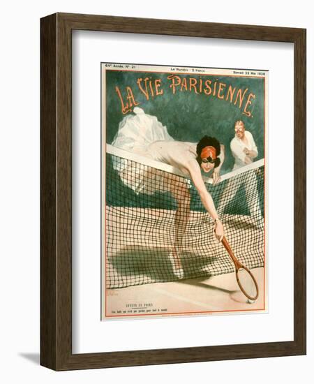 1920s France La Vie Parisienne Magazine Cover-null-Framed Giclee Print