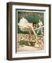 1920s France La Vie Parisienne Magazine Cover-null-Framed Giclee Print