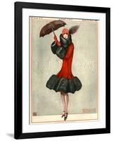 1920s France La Vie Parisienne Magazine Cover-null-Framed Giclee Print