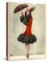 1920s France La Vie Parisienne Magazine Cover-null-Stretched Canvas