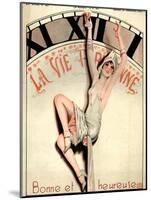 1920s France La Vie Parisienne Magazine Cover-null-Mounted Giclee Print