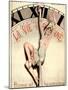 1920s France La Vie Parisienne Magazine Cover-null-Mounted Premium Giclee Print