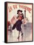 1920s France La Vie Parisienne Magazine Cover-null-Framed Stretched Canvas