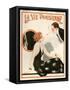 1920s France La Vie Parisienne Magazine Cover-null-Framed Stretched Canvas