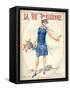 1920s France La Vie Parisienne Magazine Cover-null-Framed Stretched Canvas