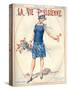 1920s France La Vie Parisienne Magazine Cover-null-Stretched Canvas