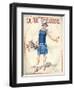 1920s France La Vie Parisienne Magazine Cover-null-Framed Giclee Print