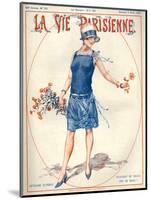 1920s France La Vie Parisienne Magazine Cover-null-Mounted Giclee Print