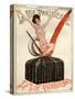 1920s France La Vie Parisienne Magazine Cover-null-Stretched Canvas