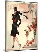 1920s France La Vie Parisienne Magazine Cover-null-Mounted Giclee Print