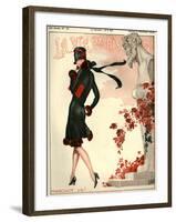 1920s France La Vie Parisienne Magazine Cover-null-Framed Giclee Print