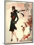 1920s France La Vie Parisienne Magazine Cover-null-Mounted Giclee Print