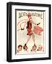 1920s France La Vie Parisienne Magazine Cover-null-Framed Giclee Print