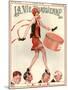 1920s France La Vie Parisienne Magazine Cover-null-Mounted Giclee Print