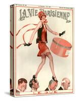 1920s France La Vie Parisienne Magazine Cover-null-Stretched Canvas