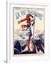 1920s France La Vie Parisienne Magazine Cover-null-Framed Giclee Print