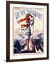 1920s France La Vie Parisienne Magazine Cover-null-Framed Giclee Print