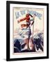 1920s France La Vie Parisienne Magazine Cover-null-Framed Giclee Print