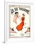 1920s France La Vie Parisienne Magazine Cover-null-Framed Giclee Print