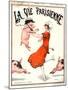 1920s France La Vie Parisienne Magazine Cover-null-Mounted Giclee Print