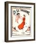 1920s France La Vie Parisienne Magazine Cover-null-Framed Premium Giclee Print