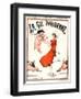 1920s France La Vie Parisienne Magazine Cover-null-Framed Premium Giclee Print