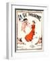 1920s France La Vie Parisienne Magazine Cover-null-Framed Premium Giclee Print