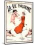 1920s France La Vie Parisienne Magazine Cover-null-Mounted Premium Giclee Print