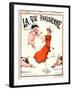 1920s France La Vie Parisienne Magazine Cover-null-Framed Giclee Print