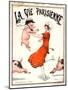 1920s France La Vie Parisienne Magazine Cover-null-Mounted Giclee Print