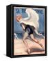 1920s France La Vie Parisienne Magazine Cover-null-Framed Stretched Canvas