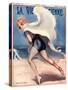 1920s France La Vie Parisienne Magazine Cover-null-Stretched Canvas