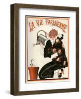 1920s France La Vie Parisienne Magazine Cover-null-Framed Giclee Print