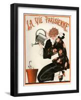 1920s France La Vie Parisienne Magazine Cover-null-Framed Giclee Print