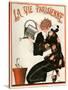 1920s France La Vie Parisienne Magazine Cover-null-Stretched Canvas