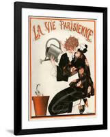 1920s France La Vie Parisienne Magazine Cover-null-Framed Giclee Print