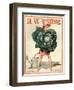 1920s France La Vie Parisienne Magazine Cover-null-Framed Giclee Print