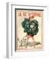 1920s France La Vie Parisienne Magazine Cover-null-Framed Giclee Print