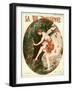 1920s France La Vie Parisienne Magazine Cover-null-Framed Giclee Print