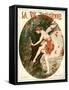 1920s France La Vie Parisienne Magazine Cover-null-Framed Stretched Canvas