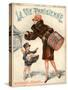 1920s France La Vie Parisienne Magazine Cover-null-Stretched Canvas