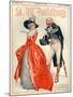 1920s France La Vie Parisienne Magazine Cover-null-Mounted Giclee Print