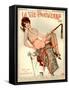 1920s France La Vie Parisienne Magazine Cover-null-Framed Stretched Canvas