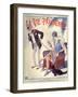 1920s France La Vie Parisienne Magazine Cover-null-Framed Giclee Print